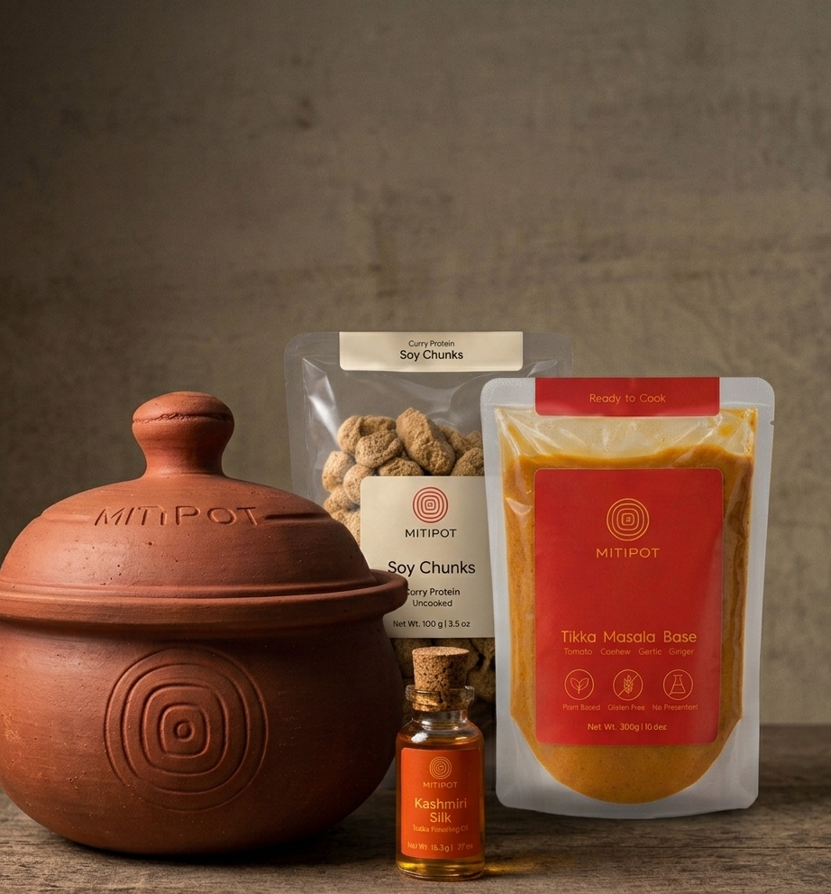 A Mitipot meal served at the table