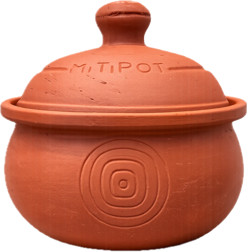 Handmade clay pot